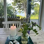 Idyllic View To The Fjord From *