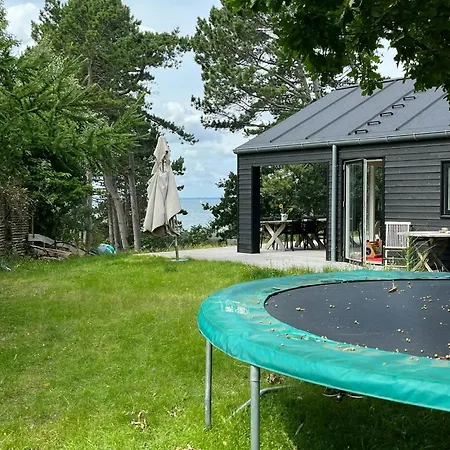 Idyllic View To The Fjord From