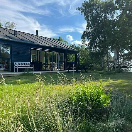Idyllic View To The Fjord From