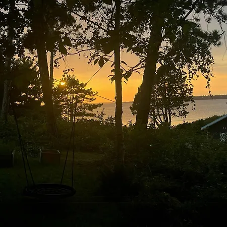 Idyllic View To The Fjord From *