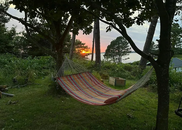 Idyllic View To The Fjord From Дом отдыха