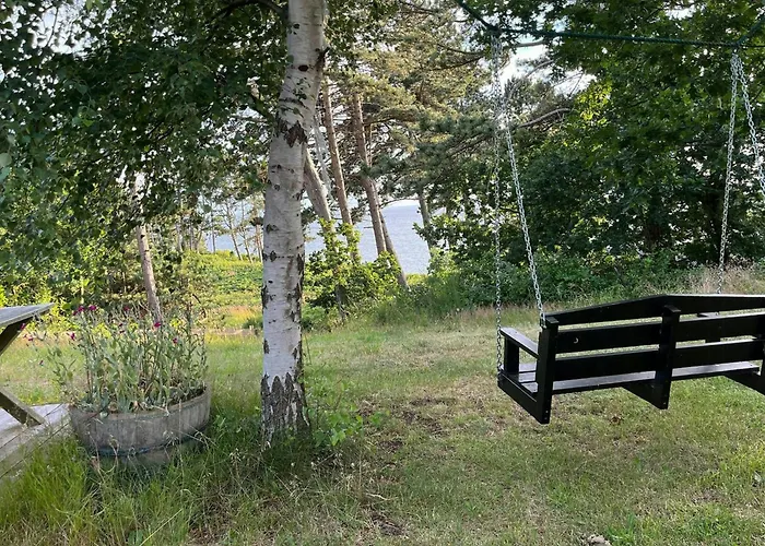 Idyllic View To The Fjord From *