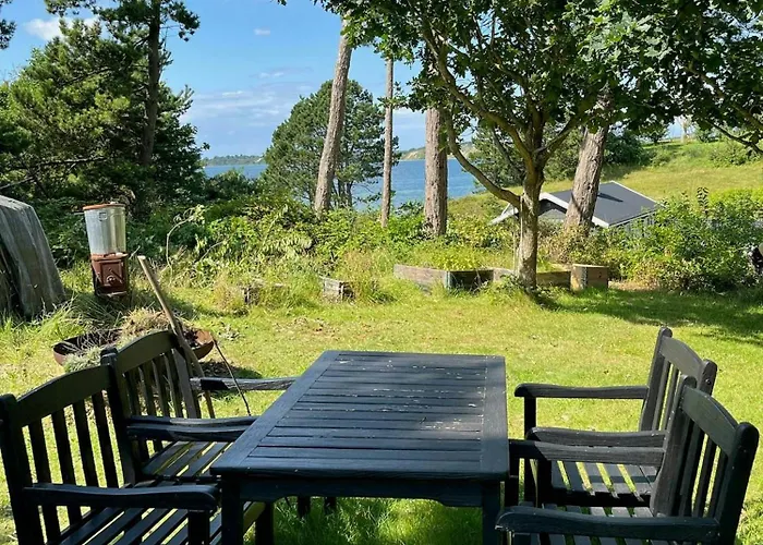 Idyllic View To The Fjord From *